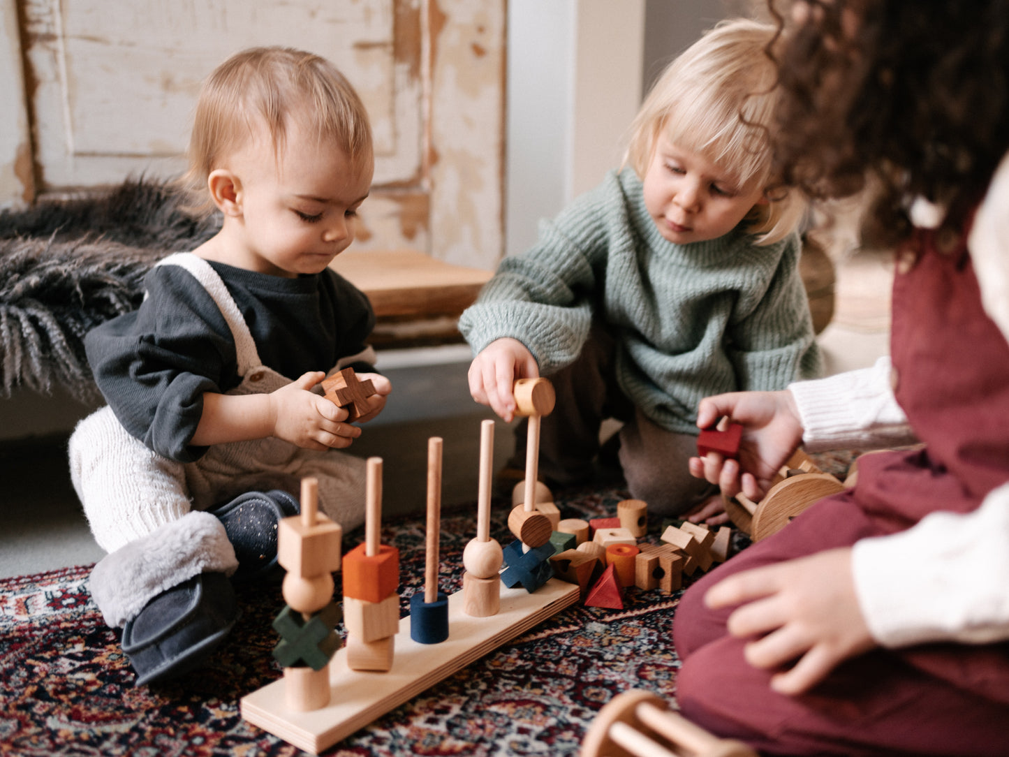 Wooden Story - Natural Stacking Toy
